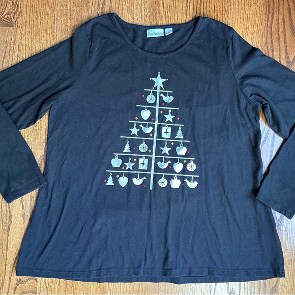 Kim Rogers Christmas Long Sleeve Women’s Shirt - Picture 1 of 7